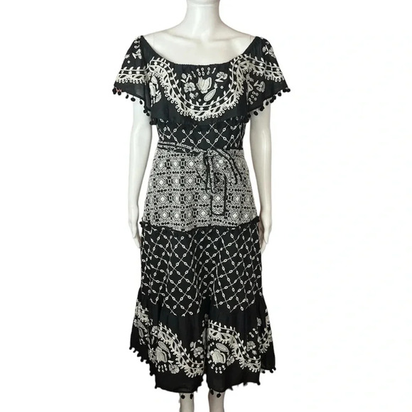 Anthropologie Marisol Off-The-Shoulder Dress - Picture 5 of 16